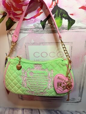 Juicy Couture Tale Shoulder Bag - Retro Green NWT